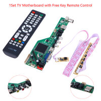 Shyli บอร์ดไดรฟ์มาเธอร์บอร์ดทีวีจอแอลซีดี1ชุด RR52C.03A รองรับ DVB-T2 DVB-T พร้อมรีโมทคอนโทรลคีย์ฟรี