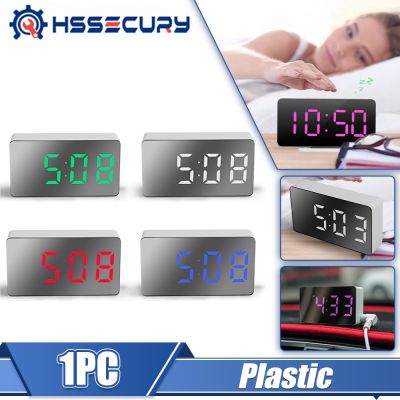 【LZ】trawe2 Smart LED Clock Bedside Digital Alarm Clocks Desktop Table Electronic Desk Watch Snooze Funtion USB Wake Up Alarm Clock Home