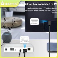 ♀℗ Portable With Audio -compatible Female To Vga Male Converter 1080p Hd 1080p Vga To -compatible Converter Ultra-small