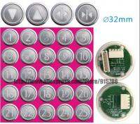 DC10-30V round stainless steel elevator buttons / Digital Arrow / KDS50 (KDS300) switch button