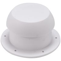 Round Mushroom Head Shape Ventilation Cap For Rv Accessories Top Mounted Round Exhaust Outlet Vent Cap