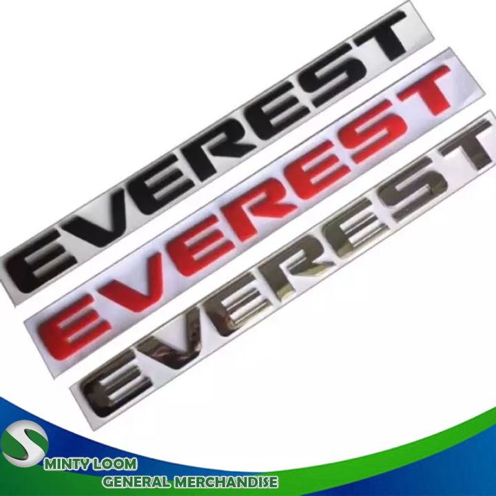 Factory Outlet FORD EVEREST Front Engine Hood Logo 3D Emblem | Lazada PH