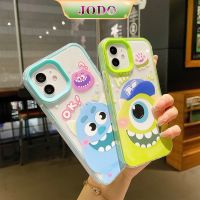 【พร้อมส่ง】3 In 1 เคสโทรศัพท์มือถือนิ่ม กันกระแทก ลายมอนสเตอร์ สําหรับ iPhone 14 13 12 6 6S 7 8 X XR XSMax JODO