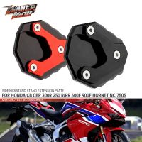 Side Kickstand Stand Extension Plate For HONDA CB 300F 600F 900F HORNET NC 750S CBR 250 300 R/RR Motorcycle Accessories CBR250RR