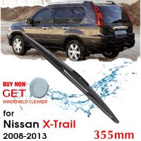 【CW】 Car Wiper Blade Rear Back Window Windscreen Windshield Wipers Auto Accessories For Nissan X Trail Hatchback 2008 2013 355mm