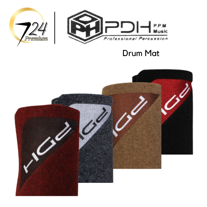 PDH Drum 1.5 x 1.9m Nonslip Drum Mat 724 ROCKS PREMIUM Drum Floor