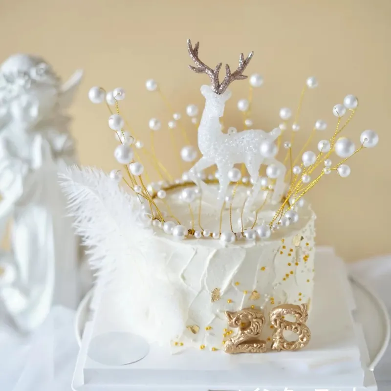 Reindeer Cake Topper Kit | Always Eventive