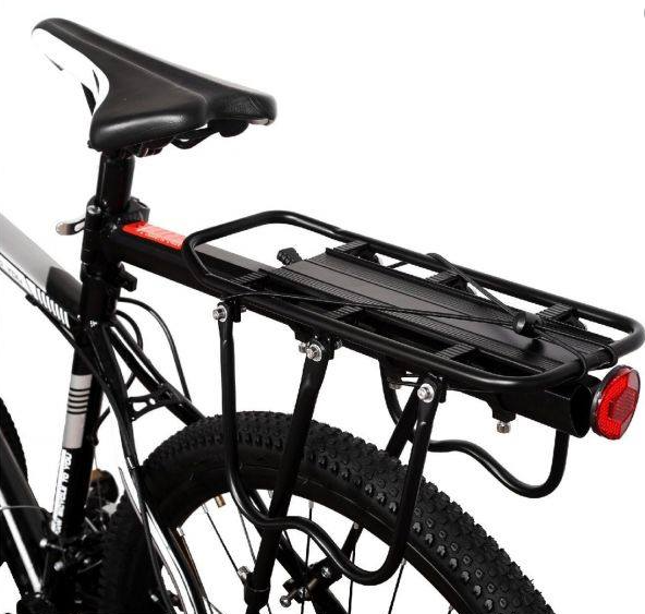 SYB Alloy Bike Rear Carrier (Quick Release Adjustable Alloy) | Bicycle ...