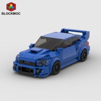 MOC Bricks Japan JDM WRX STI 303PCS Racing Sports Car Vehicle Speed Champion Racer Building Blocks techincal Garage Toy for Boys