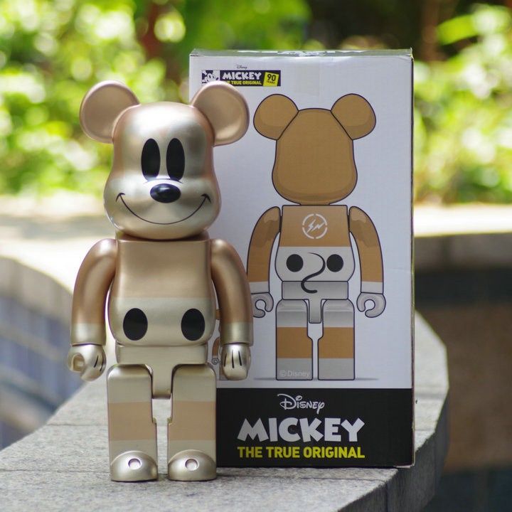 ฟิกเกอร์การ์ตูน-disney-mickey-minnie-400-28cm-bearbrick