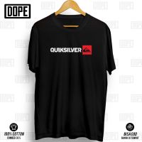 เสื้อยืด QuikSilver สีเงิน สําหรับผู้ชาย และผู้หญิง V2S-5XL