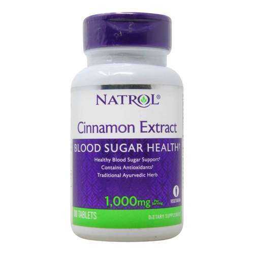 Natrol, Cinnamon Extract, 1000 mg, 80 Tablets Lazada