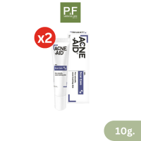 Acne-Aid Gel Scar Care เจลลดรอยแผลเป็น 10g. แอคเน่-เอด สำหรับผิวหน้า ผิวกาย