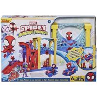 Corinada Marvel Spidey His Amazing Web Squad City Chase Playset Friends Action Figures Superheroes Model Toy