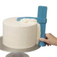 (Yetta)ใหม่ AdjustableScraper Fondant Spatulas CakeSmoother ครีมตกแต่ง DIY Bakeware บนโต๊ะอาหาร KitchenTool