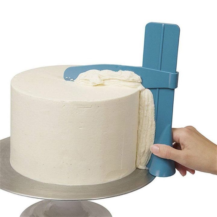 cake-scraper-smoother-adjustable-fondant-spatulas-cake-edge-smoother-cream-decorating-diy-bakeware-tableware-kitchen-cake-tool
