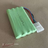 แบตเตอรี่แบบชาร์จได้ Ni-MH. 9.6 V. 3500 mAh. (ถ่านขนาด AA 8 ก้อน) ขั้วแบตเป็นแบบ 3 สาย สำหรับใสรถบังคับ X Drift