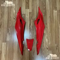 Wave 125X, 100X ชุดท้าย 3 ชิ้น สีแดง (310) ไม่ติดลาย