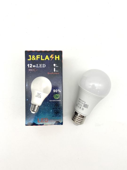 j-amp-flash-หลอดไฟ-led-9w-12w-15w-18w-แสงขาว-แสงวอร์ม-กำลังไฟ-ac220-240v-50-60hz-สินค้าจัดส่งจากไทย