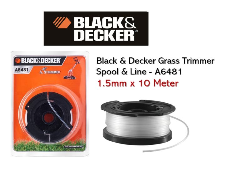 1.5MM 10 METER STRING REFILL A6481 BLACK DECKER GRASS TRIMMER