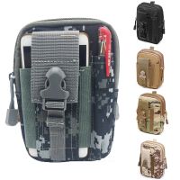 Outdoor Tactical Belt Waist Pack Bag Small Pocket Military Waist Pack Running Pouch Travel Camping Fitness Gym Bags Men Portable Running Belt