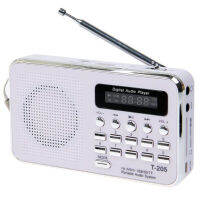 AT-205เครื่องรับวิทยุ FM แบบพกพาไฮไฟการ์ดลำโพงดิจิตอล MP3เพลงลำโพงสำหรับตั้งแคมป์เดินป่ากลางแจ้ง SportsM