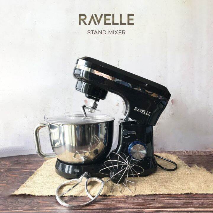 Ravelle Stand Mixer 4.5 L Standing Mixer Kapasitas 4.5 Liter Stenlis Stell Lazada Indonesia