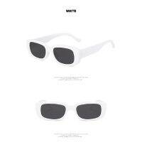 【READY STOCK】COD Western Design R Rectangle Sunglasses for Women UV400 Protection Eyewear