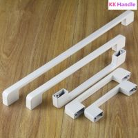 96mm 128mm 160mm 192mm 224mm 320mm white fashion furniture handle kitchen cabinet wardrobe dresser door cabinet drawer handles Door Hardware