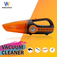 Worldtech 3-in-1 Portable Car Vacuum Cleaner เครื่องดูดฝุ่นทำความสะอาดแบบพกพา รุ่น WT-12VC-19.