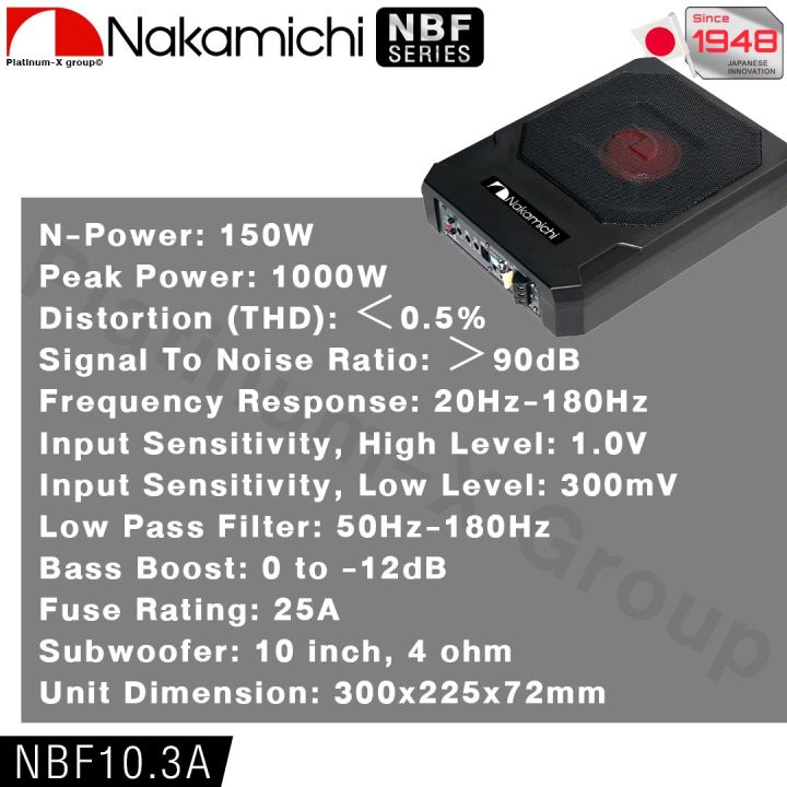 nakamichi-nbf10-3a-active-subwooferh10inch-subbox-ซับบ็อก-ตู้ซับ-เครื่องเสียงรถยนต์-ดอกซับ10นิ้ว-ลำโพงซับวูฟเฟอร์