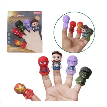 Avengers finger hot sale puppets