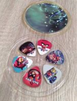 ปิกส์กีตาร์ picks guitar ลายการ์ตูนสดใส ภาพสีสวยคมชัดระดับพรีเมี่ยม จัดเซ็ทน่ารักน่าสะสม✨พร้อมกรอบใสสำหรับใส่ปิกส์ ฟรี✨