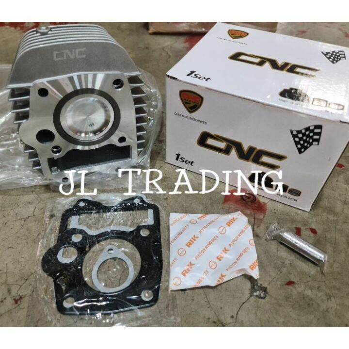 CNC STEEL BORE KIT 57MM/STANDARD FOR HONDA WAVE 125/XRM 125/RS 125 CARB