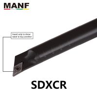 MANF CNC เปลี่ยนผู้ถือเครื่องมือ 20mm S12M-SDXCR07 เครื่องตัดบาร์สกรูเครื่องกลึงเหล็กแคลมป์ล็อคการประมวลผลเครื่องมือกลึง interning