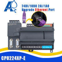 อีเธอร์เน็ต CPU224XP-E PLC โปรแกรมควบคุมตรรกะ2AI 1AO แทนที่ซีเมนส์214-2BD232AD23 220โวลต์สำหรับโตชิบารีเลย์ทรานซิสเตอร์