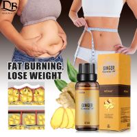 【CW】 2022 New Belly Drainage Ginger Oil Lymphatic Drainage Hair care Essence Losing Weight Fat Burning Ginger Slimming Essential Oils