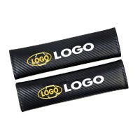 2 Pcs Embroidery Car Logo Seatbelt Case Logo Seat Belt Cover Protector Pads Auto Emblem Safety Belts Shoulder Padding Pillow New