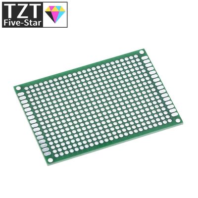 TZT 10pcs Breadboard Bread Board Prototype 5X7cm 432 Points Double side Super Highly quality Best pices Green