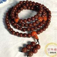 วัชระโพธิบดขอบลูกปัดพระพุทธรูป108บวกอุปกรณ์เสริม Tasbih Rosario โพธิ์สำหรับผู้ชายและผู้หญิงกำไลข้อมือสไตล์ทิเบตทรงกลมบวก