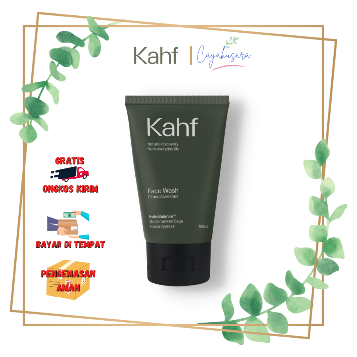 Kahf Face Wash Oil and Acne Care 100 ml Lazada Indonesia