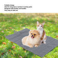 Rollup Pet Bed เสื่อสัตว์เลี้ยงแบบพกพาพับได้อเนกประสงค์ซักเครื่องกันน้ำ 600D Oxford ผ้าสำหรับลูกสุนัขสำหรับกลางแจ้ง