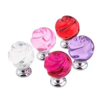 【CW】 5 Colors Door Wardrobe Hardware Knob Drawer Handle 32mm Glass Cabinet