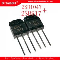 2pcs 2SD1047 1PCS=D1047 + 1PCS=2SB817 B817 TO 3P audio amplifier the tube original authentic