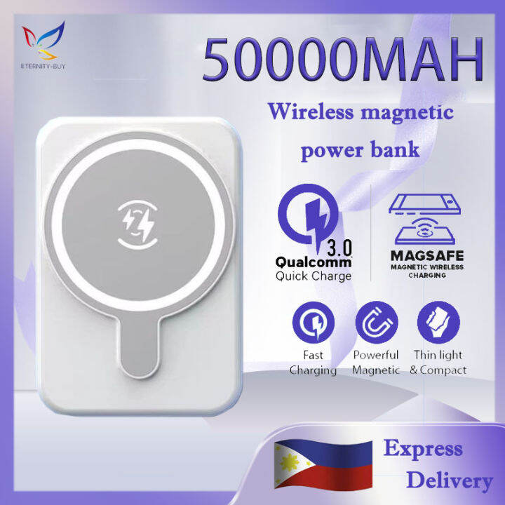 Wireless power pack 50000mAh LED indicator fast charging power