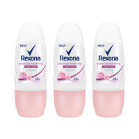 เรโซนา โรลออน แอดวานซ์ ไวท์เทนนิ่ง เฟรชโรส 25 มล. แพ็ค 3 หลอด - Rexona Roll-on White Fresh Rose 25 ml x 3