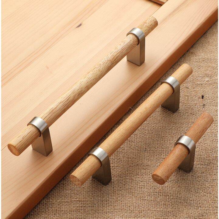 Furniture Handles Log Handle Solid Wood Door Handle