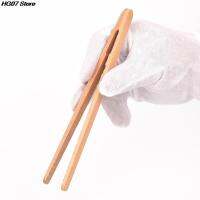 18cm Wooden Tea Tweezer Bacon Tea Clip Tongs Bamboo Kitchen Salad Food Toast Clips Pins Tacks