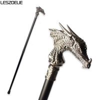 Dragon-Head Walking Stick Canes สำหรับชายตกแต่งเดิน Cane Man และผู้หญิงแฟชั่นที่ถอดออกได้เดิน Stick