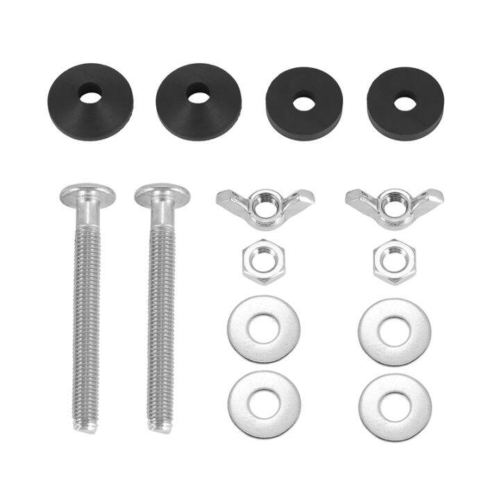 2 Pack Toilet Tank to Bowl Bolt Kits Cistern Bolts Kit,Stainless Steel